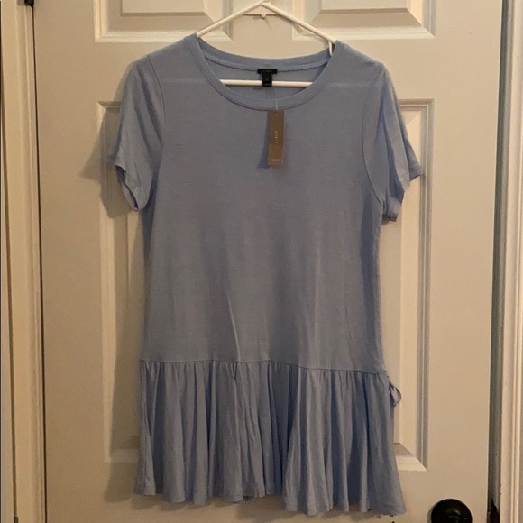 J. Crew Tops - J.crew baby blue t-shirt